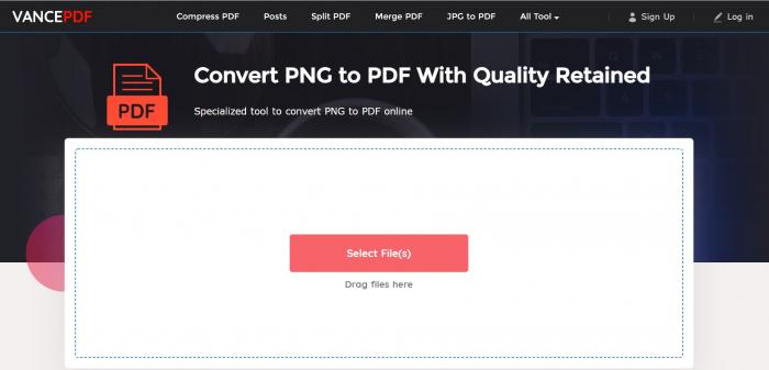 how to convert png to pdf on windows 10_vancepdf_step 1